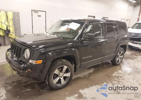 2016 Jeep Patriot High Altitude Edition from USA, damaged, VIN 1C4NJRFB6GD581829